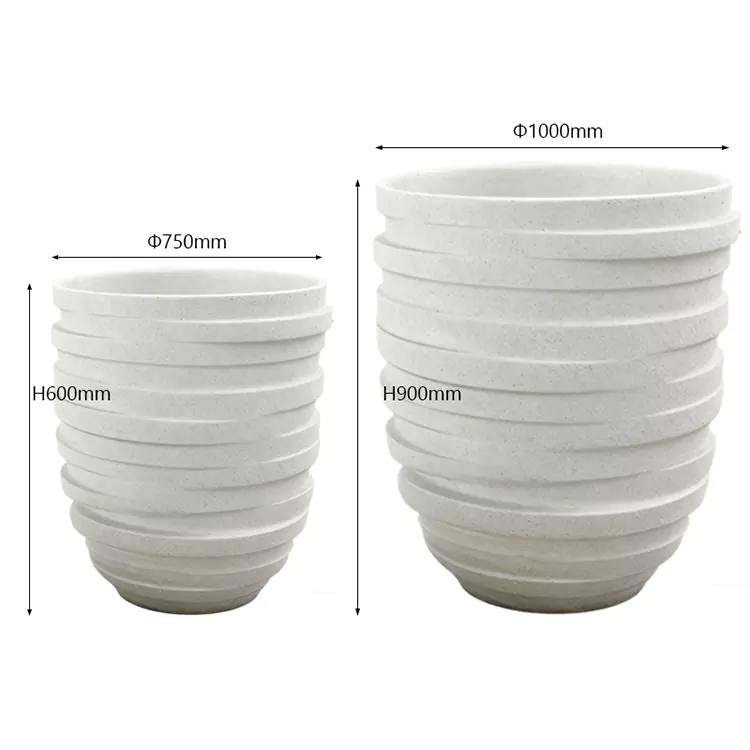 FCustomizable Large Fibreglass Planter