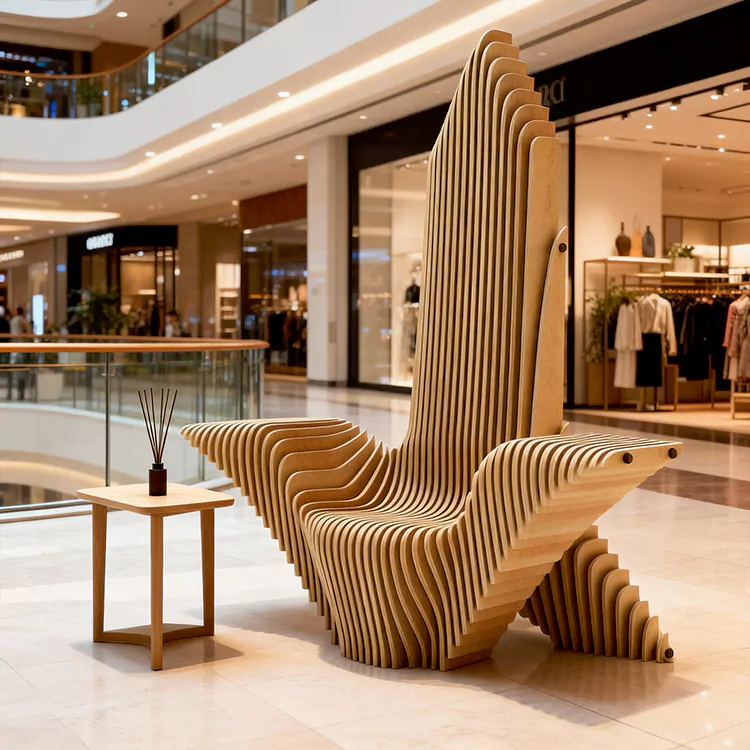 Scaun Accent Parametric cu spatar inalt
